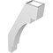 Ekena Millwork 3 1/2-in. W x 12-in. D x 24-in. H Merced Architectural Grade PVC Knee Brace BRCP035X12X24MRC - alternate 5